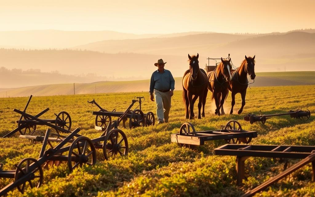 historical farming technology