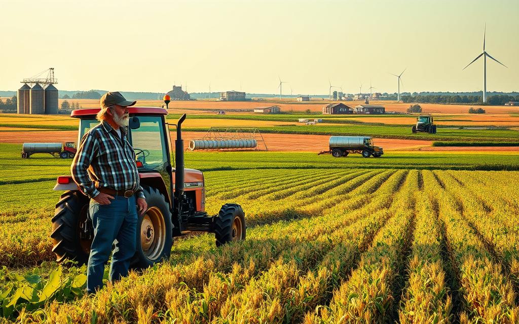 how did new technology both help and hurt the farmers