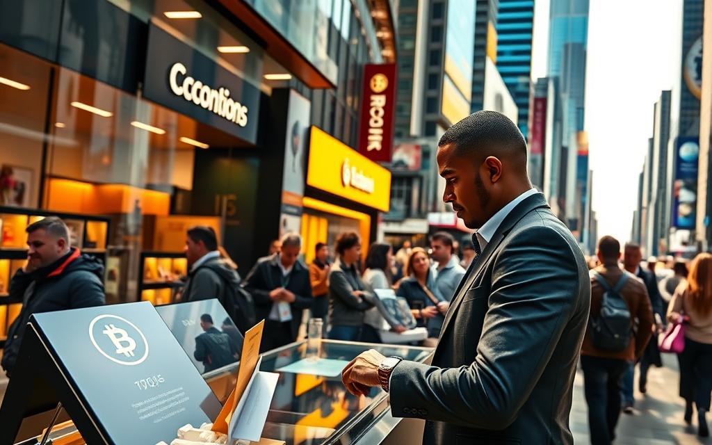 using cryptocurrency with non-crypto retailers